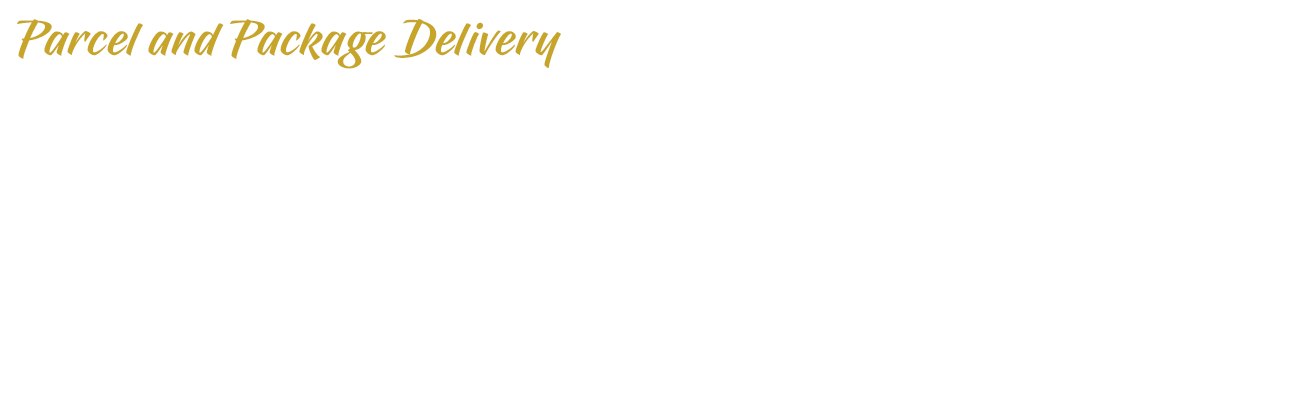 Parcel and Package Delivery | Overlay | D.G. Transportation Limousine Service
